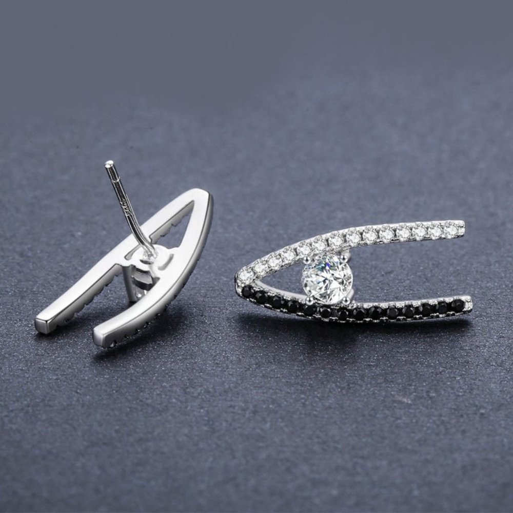 925 Sterling Silver Fashion Stud Small Earrings for Women, F277